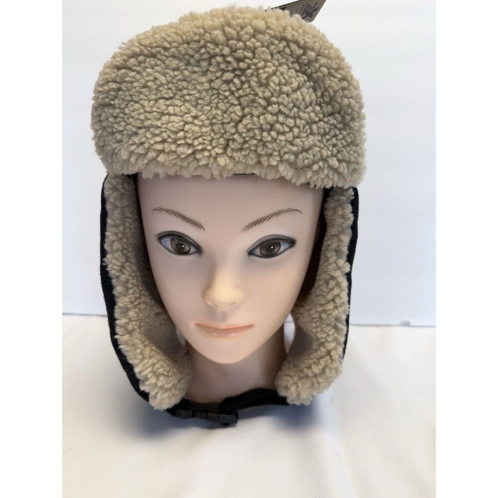 Zeroxposur Trapper Winter Hat Fur Aviator Trooper Russian Ear Flaps & Chin Strap